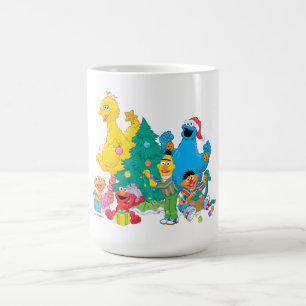 Sesame Street Christmas Pals Coffee Mug