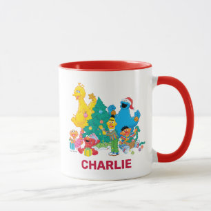 Sesame Street Christmas Pals Mug