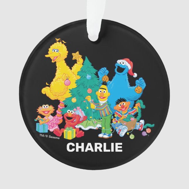Sesame Street | Christmas Pals Ornament (Front)