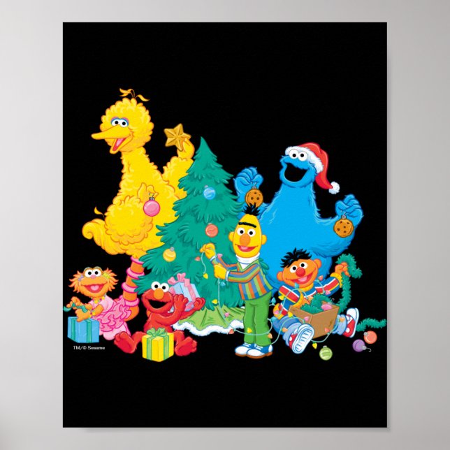 Sesame Street Christmas Pals  Poster (Front)