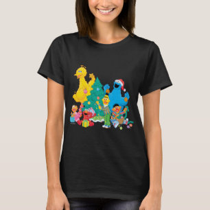 Sesame Street Christmas Pals T Shirt 