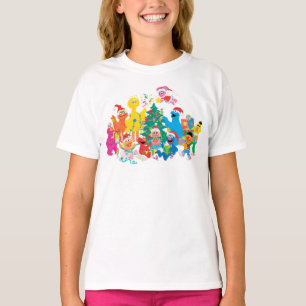 Sesame Street   Christmas with the Whole Gang T-Shirt