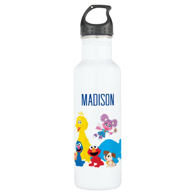 Sesame Street | Colourful Sesame Street Pals 710 Ml Water Bottle (Front)