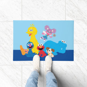 Sesame Street Colourful Sesame Street Pals Doormat