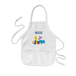 Sesame Street Colourful Sesame Street Pals Kids Apron
