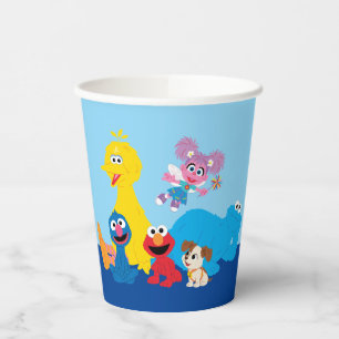 Sesame Street   Colourful Sesame Street Pals Paper Cups