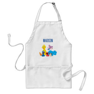 Sesame Street   Colourful Sesame Street Pals Standard Apron
