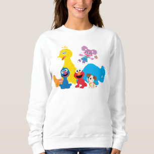 Sesame Street Colourful Sesame Street Pals Sweatshirt