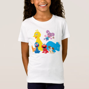 Sesame Street   Colourful Sesame Street Pals T-Shirt