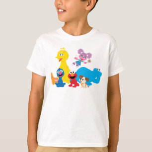 Sesame Street   Colourful Sesame Street Pals T-Shirt