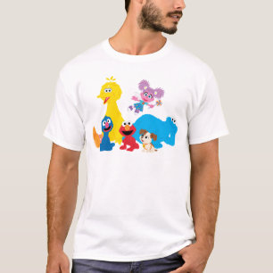 Sesame Street Colourful Sesame Street Pals T-Shirt