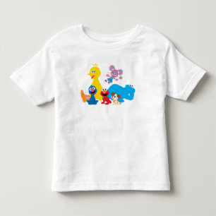 Sesame Street   Colourful Sesame Street Pals Toddler T-Shirt