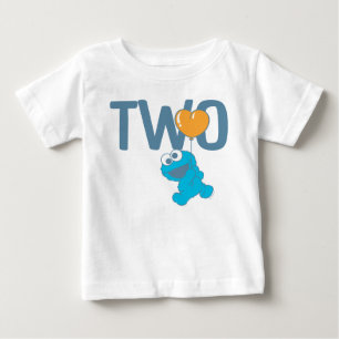 Sesame Street   Cookie Monster 2nd Birthday Baby T-Shirt