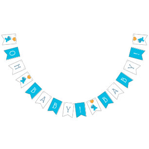 Sesame Street   Cookie Monster Baby Shower Bunting