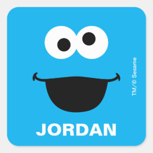 Sesame Street Cookie Monster Back to School Labels