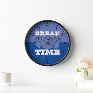 Sesame Street Cookie Monster Break Time Clock