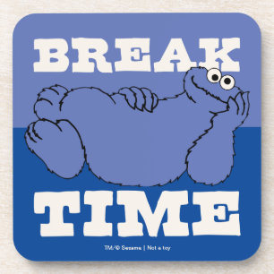 Sesame Street Cookie Monster Break Time Coaster