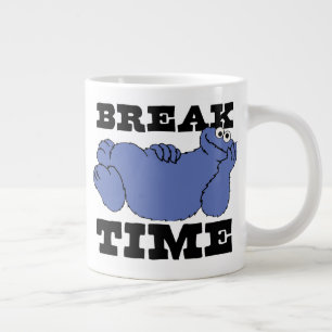 Sesame Street Cookie Monster Break Time Large Coffee Mug