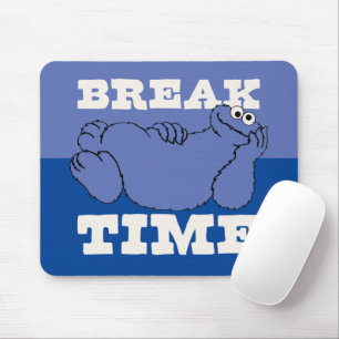Sesame Street Cookie Monster Break Time Mouse Mat