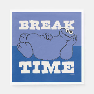 Sesame Street   Cookie Monster Break Time Napkin