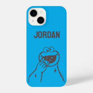 Sesame Street Cookie Monster Bright Add Name iPhone 14 Case