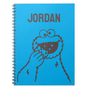 Sesame Street Cookie Monster Bright Notebook