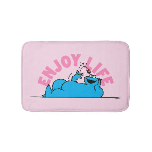 Sesame Street   Cookie Monster Enjoy Life Bath Mat