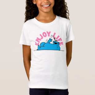 Sesame Street   Cookie Monster Enjoy Life T-Shirt