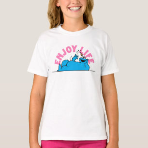 Sesame Street Cookie Monster Enjoy Life T-Shirt