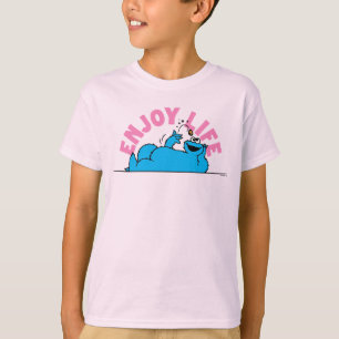 Sesame Street   Cookie Monster Enjoy Life T-Shirt