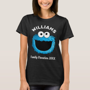 Sesame Street Cookie Monster Family Vacation T-Shirt