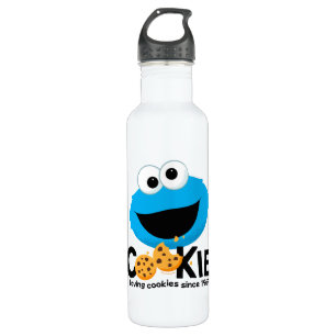 Sesame Street Cookie Monster Loving Cookies 710 Ml Water Bottle