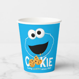Sesame Street   Cookie Monster Loving Cookies Paper Cups