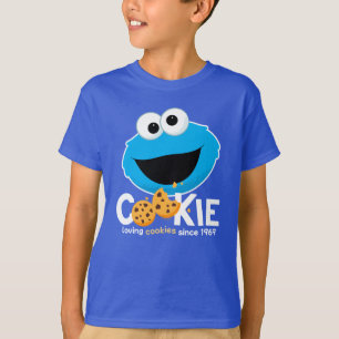 Sesame Street   Cookie Monster Loving Cookies T-Shirt