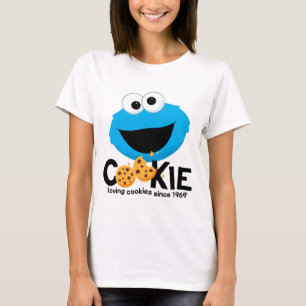 Sesame Street   Cookie Monster Loving Cookies T-Shirt