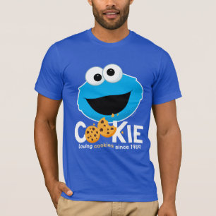Sesame Street   Cookie Monster Loving Cookies T-Shirt