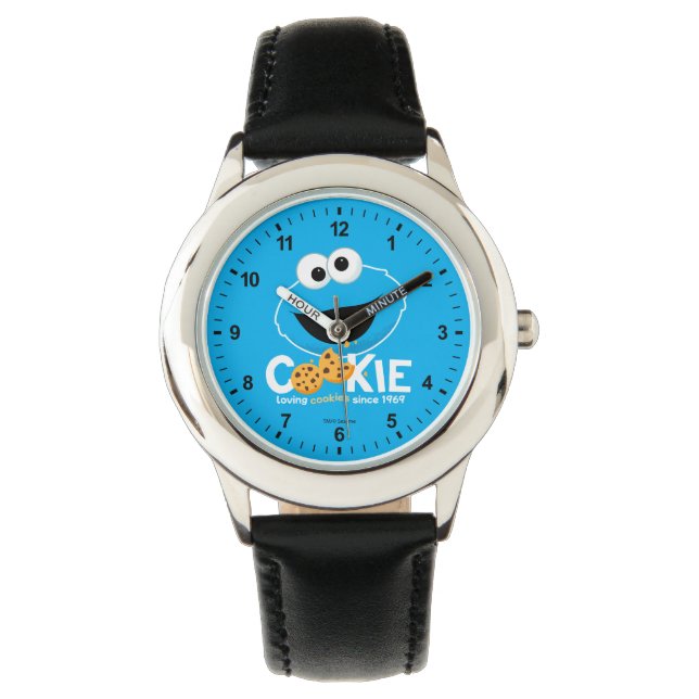 Sesame Street | Cookie Monster Loving Cookies Watch (Front)