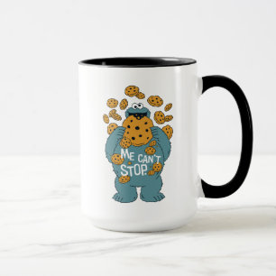 Sesame Street Cookie Monster - Me Can't Stop Mug
