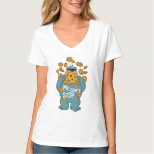 Sesame Street   Cookie Monster - Me Can't Stop T-Shirt