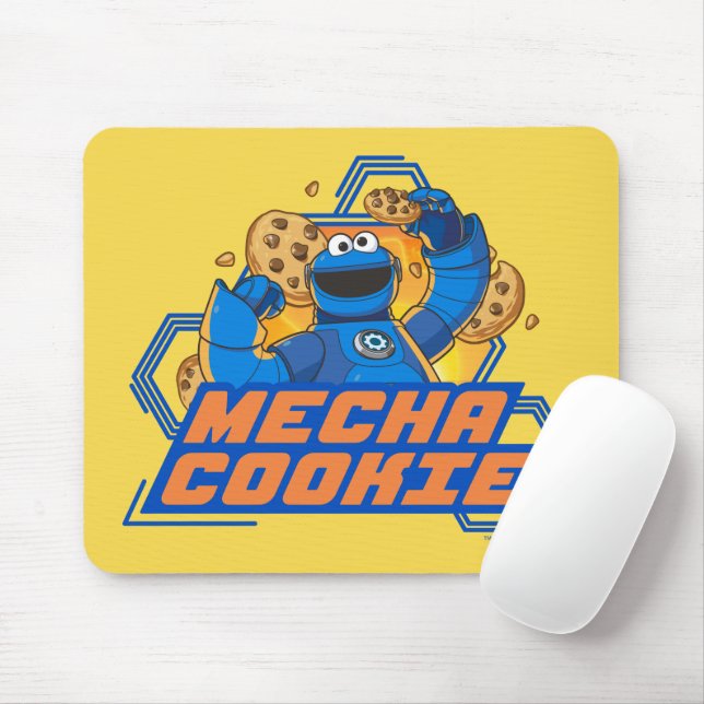 Sesame Street | Cookie Monster Mecha Cookie! Mouse Mat (With Mouse)