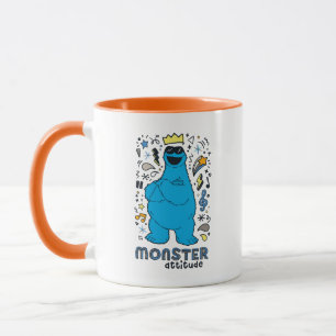 Sesame Street   Cookie Monster - Monster Attitude Mug