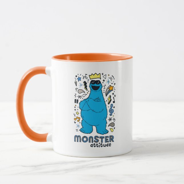 Sesame Street | Cookie Monster - Monster Attitude Mug (Left)