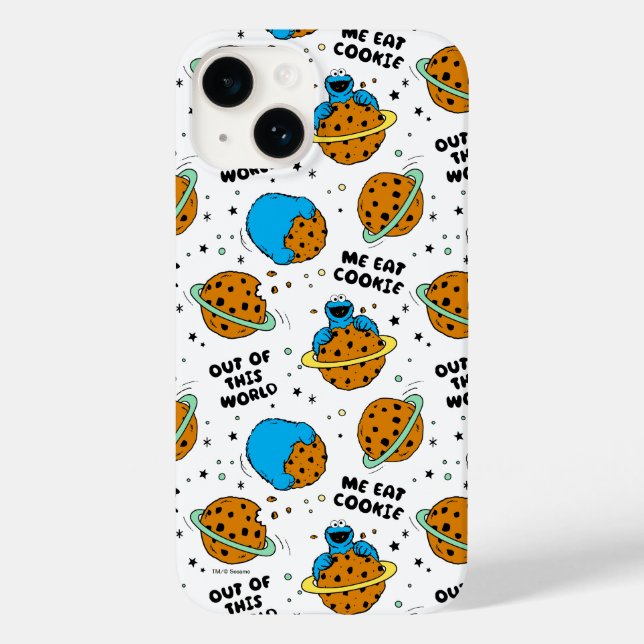 Sesame Street | Cookie Monster Out of This World Case-Mate iPhone Case (Back)