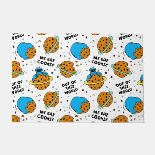 Sesame Street Cookie Monster Out of This World Doormat