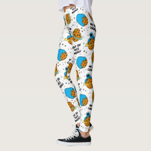 Sesame Street Cookie Monster Out of This World Leggings