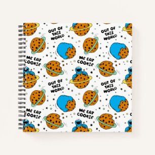 Sesame Street Cookie Monster Out of This World Notebook