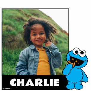 Sesame Street Cookie Monster Standing Photo Sculpture