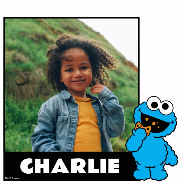 Sesame Street | Cookie Monster Standing Photo Sculpture (Front)
