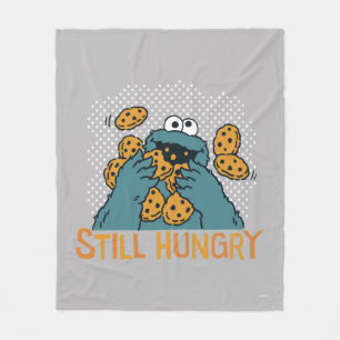Sesame Street Cookie Monster - Still Hungry Fleece Blanket