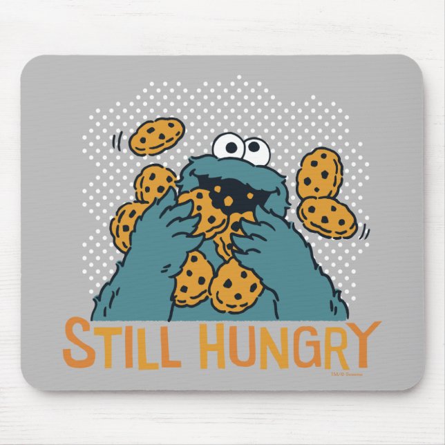 Sesame Street | Cookie Monster - Still Hungry Mouse Mat (Front)